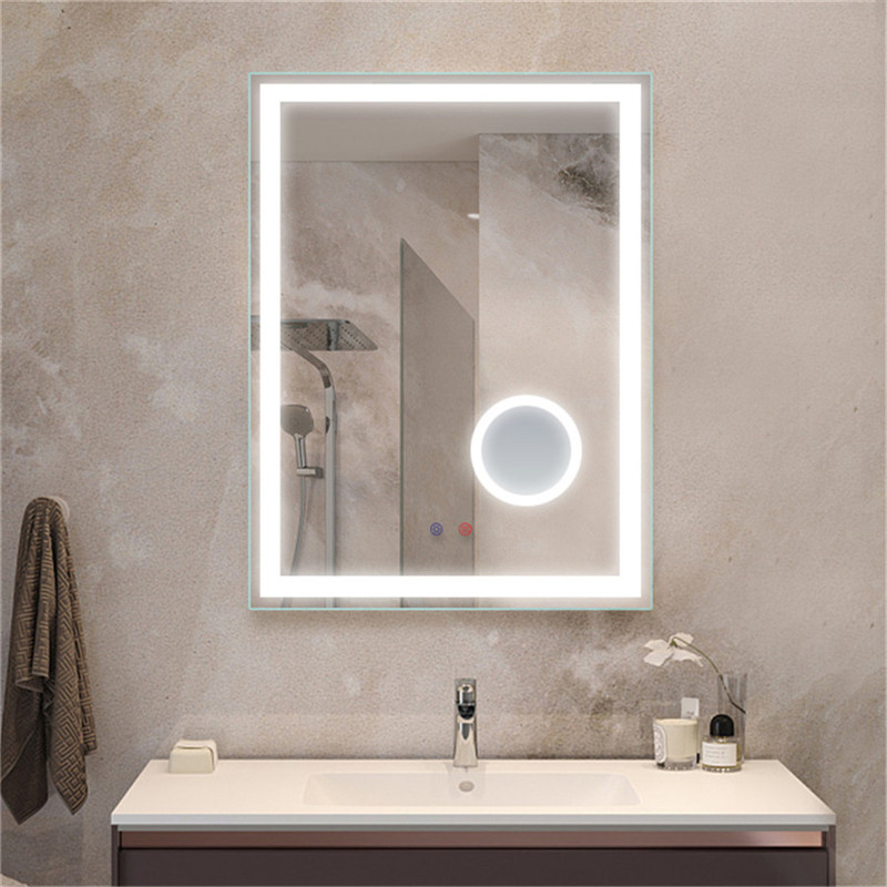 Scudo da bagno specchio specchio con specchio di decorazione a specchio con specchio a muro con specchio di ingrandimento 5X