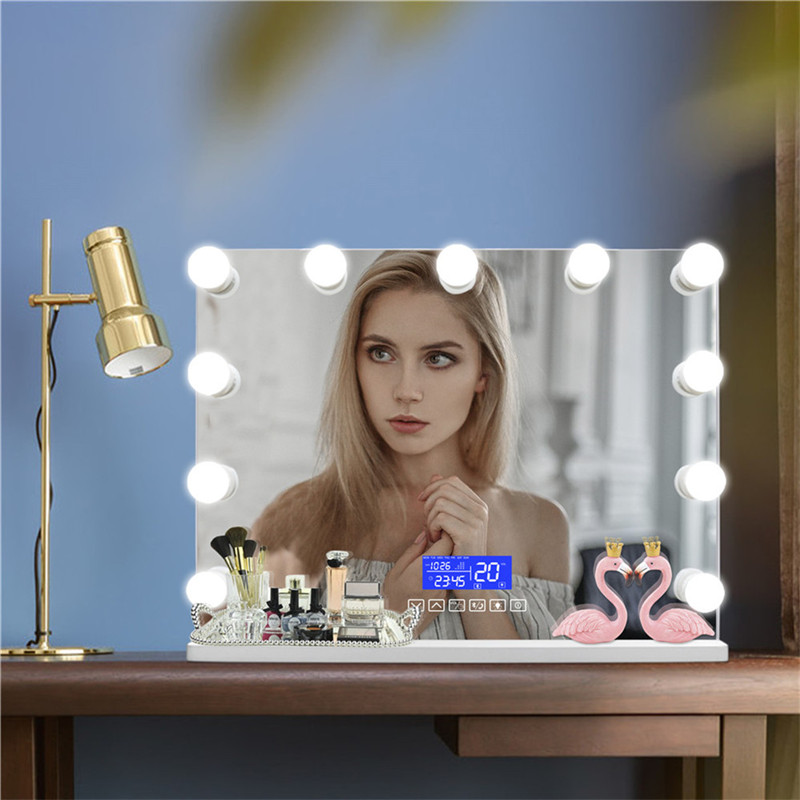 Il touch screen cosmetico di bellezza Vanity ha condotto il miror di trucco con bluetooth